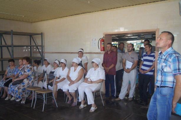 Виктор Красноруцкий пообщался с работниками ПО &laquo;Ванновский хлеб&raquo;